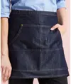 Grembiule da vita in denim con cuciture jeans Premier