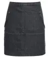 Grembiule da vita in denim con cuciture jeans Premier