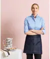 Grembiule da vita in denim con cuciture jeans Premier