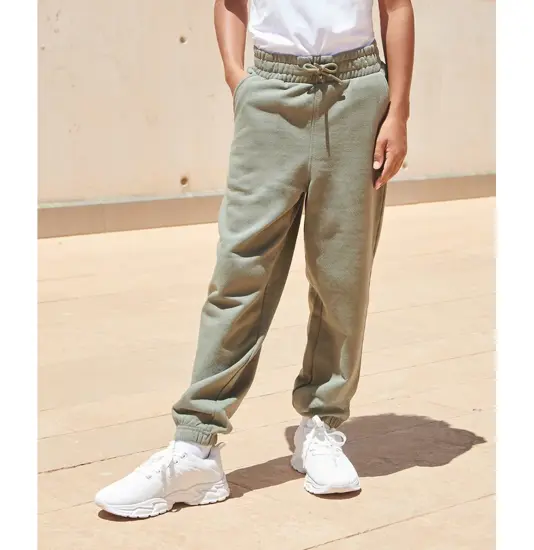 Joggers bambino con polsino alla moda sostenibili SF