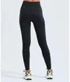 Leggings donna modellanti tinta unita multi-sport senza cuciture TriDri® 3D fit TriDri