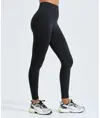 Leggings donna modellanti tinta unita multi-sport senza cuciture TriDri® 3D fit TriDri