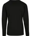 Maglia a maniche lunghe con polsini a costine Build Your Brand