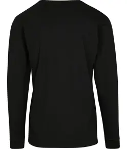 Maglia a maniche lunghe con polsini a costine Build Your Brand