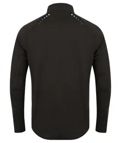 Maglia a maniche lunghe con zip a ¼ Tombo