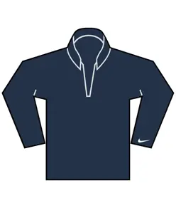 Maglia con mezza zip Velocity Nike