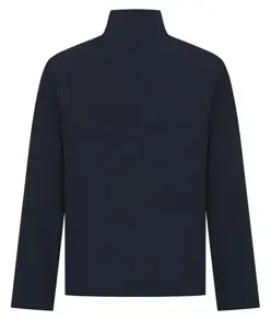 Maglia con zip a 1/4 in piqué premium Front Row
