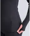Maglia Cool Flex da donna a mezza zip lunga AWDis Just Cool