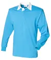 Maglia da rugby a maniche lunghe a tinta unita Front Row