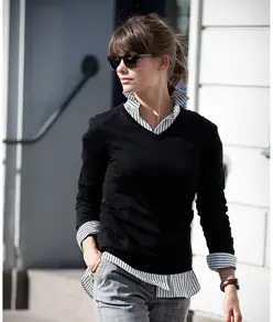 Maglia donna di lusso Ashbury in misto merino Nimbus