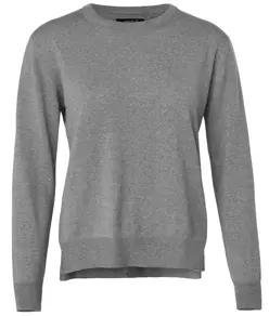 Maglia donna in merino extrafine Cashwool® Beaufort Nimbus