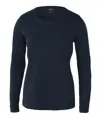 Maglia elegante donna girocollo Brighton Nimbus