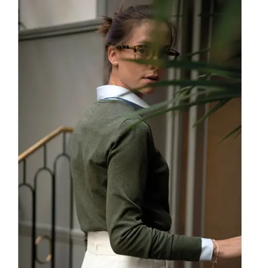 Maglia elegante donna girocollo Brighton Nimbus
