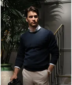 Maglia in lana merino Cashwool® extra fine Beaufort Nimbus