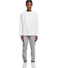 Maglia oversize a maniche lunghe con taglio sulle maniche Build Your Brand