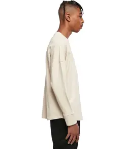Maglia oversize a maniche lunghe con taglio sulle maniche Build Your Brand