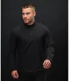 Maglia tecnica con zip a 1/4 Tombo