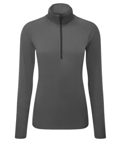 Maglia tecnica da donna a maniche lunghe con zip a ¼ TriDri® TriDri
