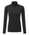 Maglia tecnica da donna a maniche lunghe con zip a ¼ TriDri® TriDri