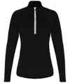 Maglia tecnica da donna a maniche lunghe con zip a ¼ TriDri® TriDri
