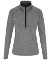 Maglia tecnica da donna a maniche lunghe con zip a ¼ TriDri® TriDri