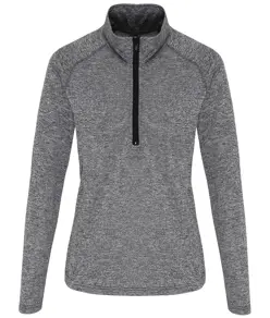 Maglia tecnica da donna a maniche lunghe con zip a ¼ TriDri® TriDri