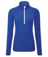 Maglia tecnica da donna a maniche lunghe con zip a ¼ TriDri® TriDri