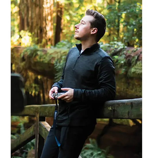 Maglia termica base layer con zip a ¼ Stormtech