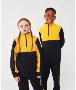 Maglia tuta bambino con zip a ¼ Finden & Hales