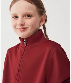 Maglia tuta bambino con zip a ¼ Finden & Hales