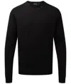 Maglione a girocollo in maglia ricco di cotone Premier