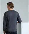 Maglione a girocollo in maglia ricco di cotone Premier