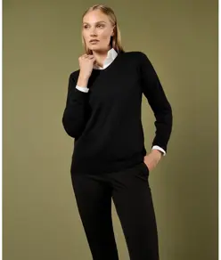 Maglione a maniche lunghe donna Arundel (taglio classico) Kustom Kit