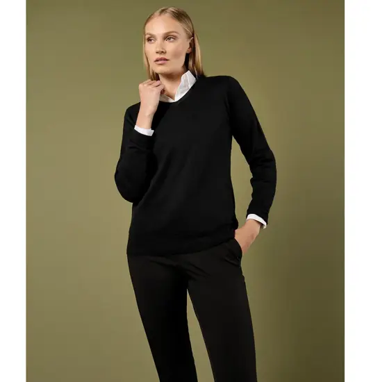 Maglione a maniche lunghe donna Arundel (taglio classico) Kustom Kit