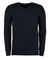 Maglione con scollo a V a maniche lunghe Arundel (taglio classico) Kustom Kit