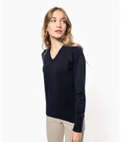 Maglione con scollo a V donna Kariban