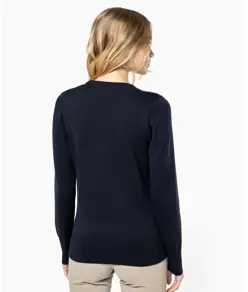 Maglione con scollo a V donna Kariban