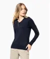 Maglione con scollo a V donna Kariban