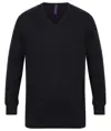 Maglione con scollo a V finezza 12 Henbury