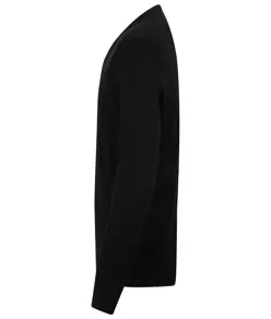 Maglione con scollo a V in acrilico effetto cashmere Henbury