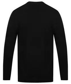 Maglione con scollo a V in acrilico effetto cashmere Henbury