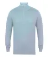 Maglione con zip a ¼ Henbury