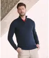 Maglione con zip a ¼ Henbury