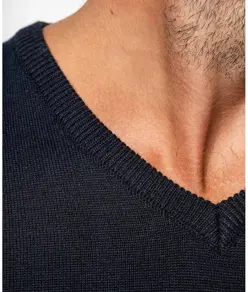Maglione da uomo con scollo a V Kariban