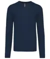 Maglione da uomo con scollo a V Kariban