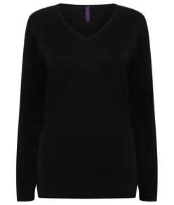 Maglione donna scollo a V finezza 12 Henbury