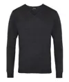 Maglione in maglia con scollo a V Premier
