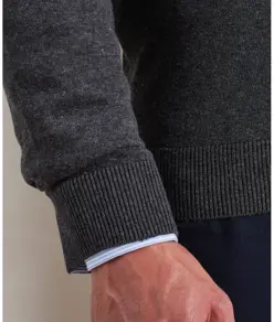 Maglione in maglia con scollo a V Premier