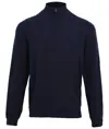 Maglione in maglia con zip a ¼ Premier