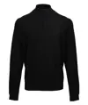 Maglione in maglia con zip a ¼ Premier